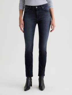 Mari Glitch Mid-Rise Slim Straight WOMENS BOTTOMS Photo 3