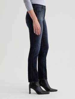 Mari Glitch Mid-Rise Slim Straight WOMENS BOTTOMS Photo 5