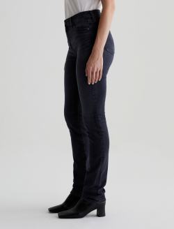 Mari Extended 8 Years Black Salt AG-ed™ Mid-Rise Slim Straight Leg Denim WOMENS BOTTOMS Photo 6