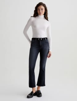 Farrah Boot Crop Glitch Mid-Rise Boot WOMENS BOTTOMS Photo 2