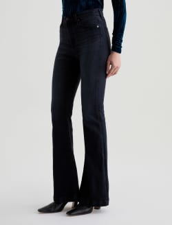 Madi Glitch High-Rise Flare WOMENS BOTTOMS Photo 6