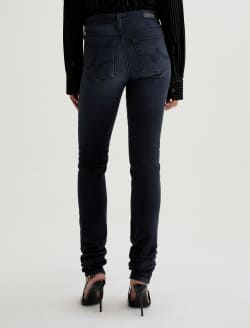 Viola Glitch Mid-Rise Stacked Skinny WOMENS BOTTOMS Photo 8