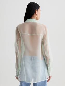 Sawtelle Shirt Summer Vine Relaxed Button Up WOMENS TOPS Photo 8