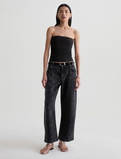 Lexie Top Super Black Tube Top WOMENS TOPS Photo 5