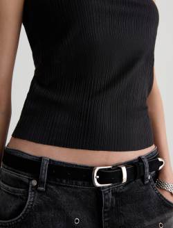 Lexie Top Super Black Tube Top WOMENS TOPS Photo 6