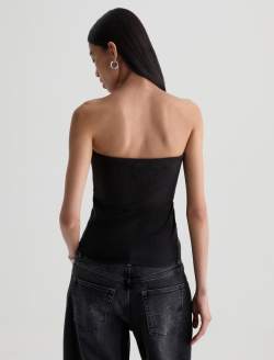 Lexie Top Super Black Tube Top WOMENS TOPS Photo 8
