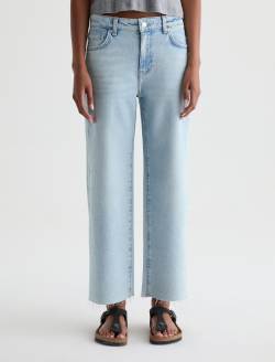 Saige Wide Leg Crop Jean Harvest Mid-Rise Fit WOMENS BOTTOMS Photo 3