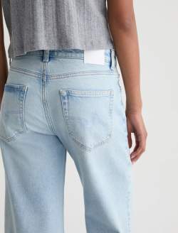 Saige Wide Leg Crop Jean Harvest Mid-Rise Fit WOMENS BOTTOMS Photo 8