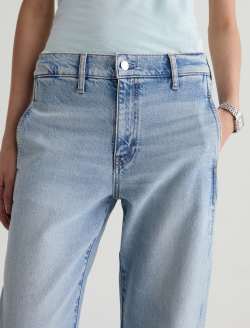 Mercer Jean Highway 29 Cuffed High-Rise Barrel WOMENS BOTTOMS Photo 4