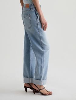 Mercer Jean Highway 29 Cuffed High-Rise Barrel WOMENS BOTTOMS Photo 5