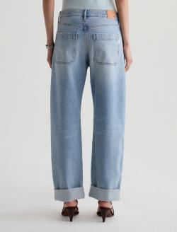 Mercer Jean Highway 29 Cuffed High-Rise Barrel WOMENS BOTTOMS Photo 8