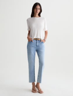 Brinley Crop Jean Gold Country Mid-Rise Straight WOMENS BOTTOMS Photo 2
