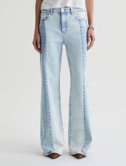 Saige Wide Leg Jean Solar Flare Mid-Rise Fit WOMENS BOTTOMS Photo 3