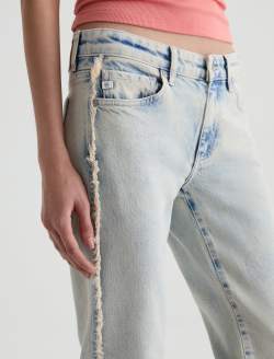 Sandra Jean Mojave Khaki Low-Rise Straight WOMENS BOTTOMS Photo 4
