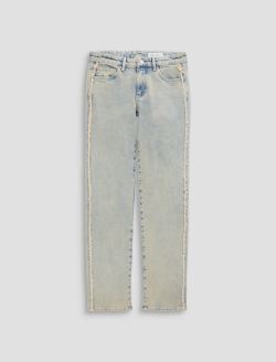 Sandra Jean Mojave Khaki Low-Rise Straight WOMENS BOTTOMS Photo 1