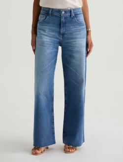 Saige Wide Leg Crop 16 Years Postcard AG-ed™ Mid-Rise Wide Leg Denim WOMENS BOTTOMS Photo 10