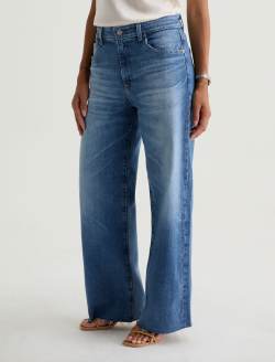 Saige Wide Leg Crop 16 Years Postcard AG-ed™ Mid-Rise Wide Leg Denim WOMENS BOTTOMS Photo 11
