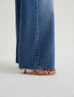 Saige Wide Leg Crop 16 Years Postcard AG-ed™ Mid-Rise Wide Leg Denim WOMENS BOTTOMS Photo 12