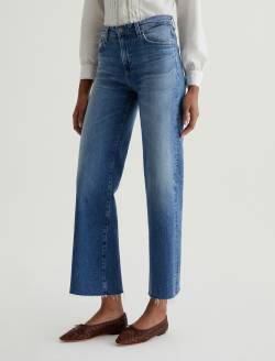 Saige Wide Leg Crop 16 Years Postcard AG-ed™ Mid-Rise Wide Leg Denim WOMENS BOTTOMS Photo 5