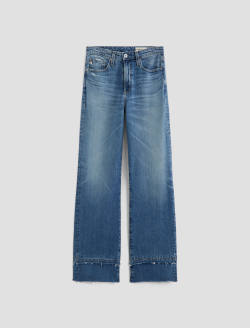 【PORTERNA】Mont Wide Jeans Mother Women's The Ditcher Roller Zip Skimp Jean | $258.00