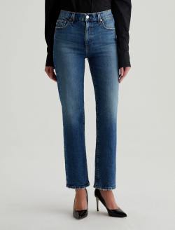 Brinley 15 Years Firenze AG-ed™ Mid-Rise Straight Denim WOMENS BOTTOMS Photo 3