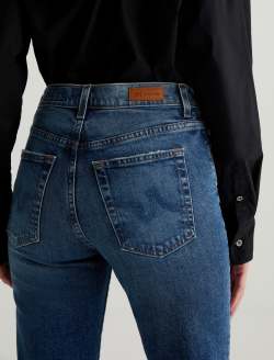 Brinley 15 Years Firenze AG-ed™ Mid-Rise Straight Denim WOMENS BOTTOMS Photo 7