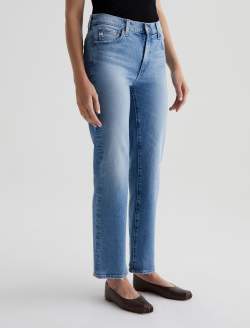 Brinley 18 Years Oslo AG-ed™ Mid-Rise Straight Denim WOMENS BOTTOMS Photo 5