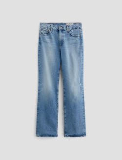 Brinley 18 Years Oslo AG-ed™ Mid-Rise Straight Denim WOMENS BOTTOMS Photo 1