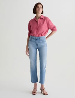 Brinley Crop Fiction Mid-Rise Straight WOMENS BOTTOMS Photo 2