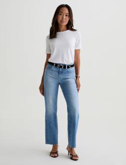 Brinley Crop Fiction Mid-Rise Straight WOMENS BOTTOMS Photo 9