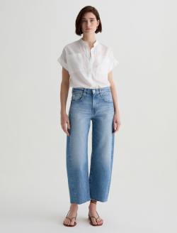Hattie Crop Helios High-Rise Barrel WOMENS BOTTOMS Photo 2