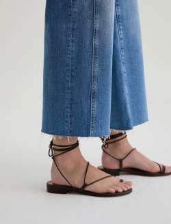 Saige Wide Leg Crop With Panel Rosarito Mid-Rise Paneled Fit WOMENS BOTTOMS Photo 6