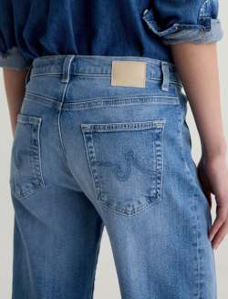 Saige Wide Leg Crop With Panel Rosarito Mid-Rise Paneled Fit WOMENS BOTTOMS Photo 7