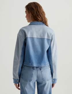 Juliana Shirt Jacket Wanderlust Colorblock Shirt Jacket WOMENS TOPS Photo 8