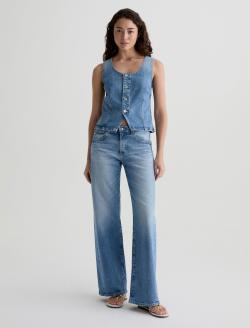 Teagan Helios Slim Denim Tank WOMENS TOPS Photo 5