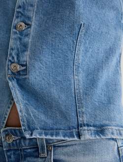 Teagan Helios Slim Denim Tank WOMENS TOPS Photo 6