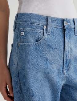 Hattie Waves High-Rise Barrel WOMENS BOTTOMS Photo 4