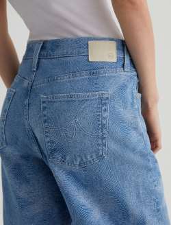 Hattie Waves High-Rise Barrel WOMENS BOTTOMS Photo 7