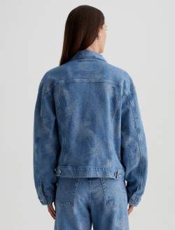 Ramie Jacket Waves Oversized Trucker Jacket WOMENS TOPS Photo 8