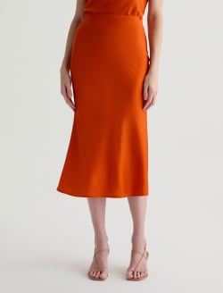Karina Skirt Tabasco Silk Classic Fit Skirt WOMENS BOTTOMS Photo 3