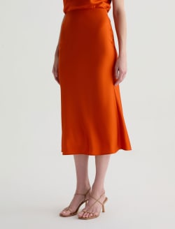 Karina Skirt Tabasco Silk Classic Fit Skirt WOMENS BOTTOMS Photo 6