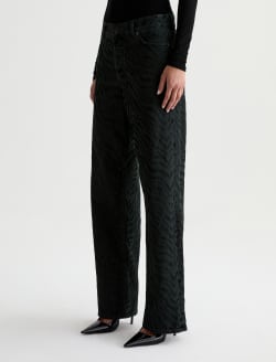 Billie Jean Zebra Pop Low Slung Straight Leg WOMENS BOTTOMS Photo 6