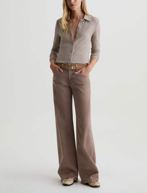 Adria Jean Low-Rise Wide Leg