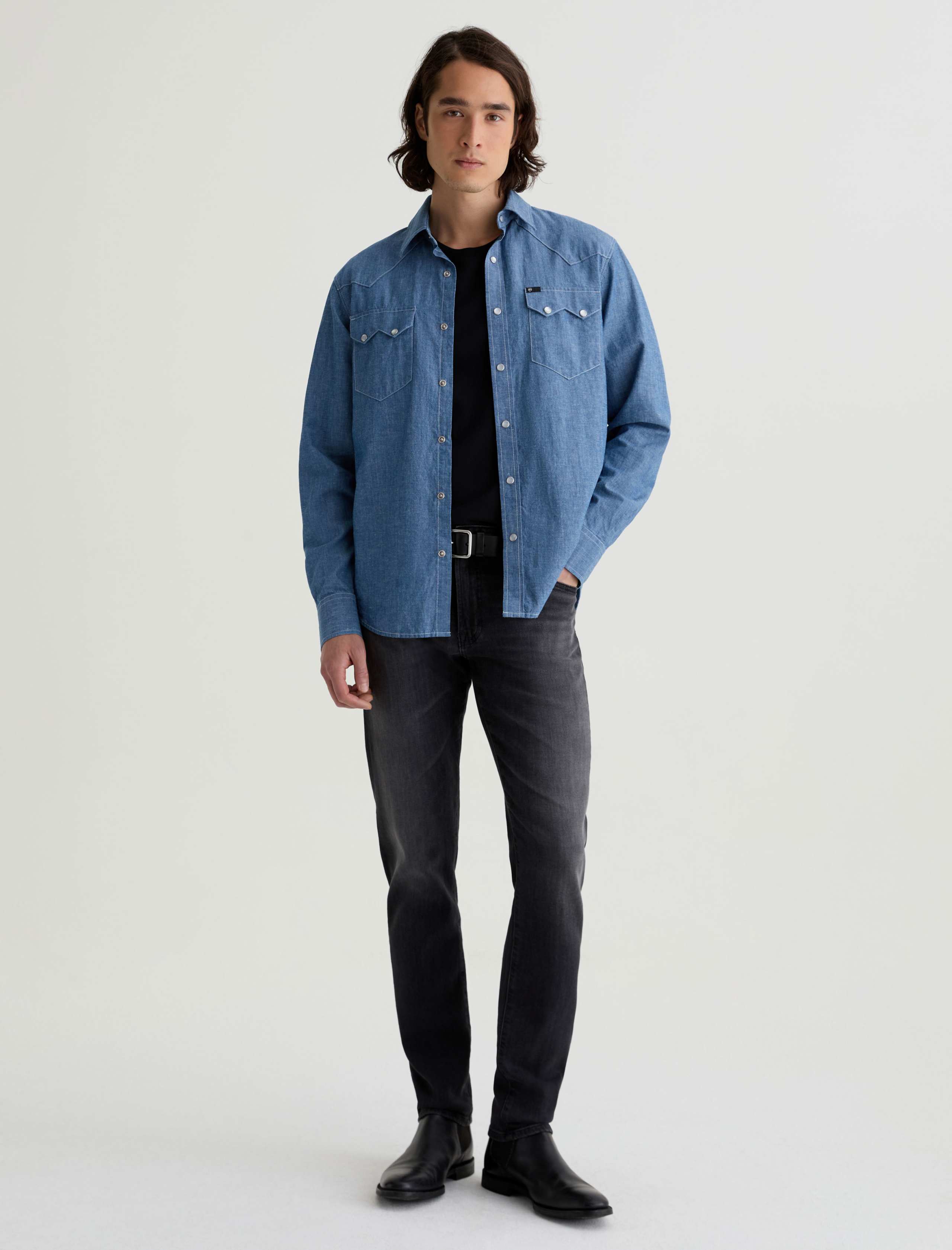 aA　pellicule stone ag denim Men Dylan Selvage Akira at AG Jeans Official Store