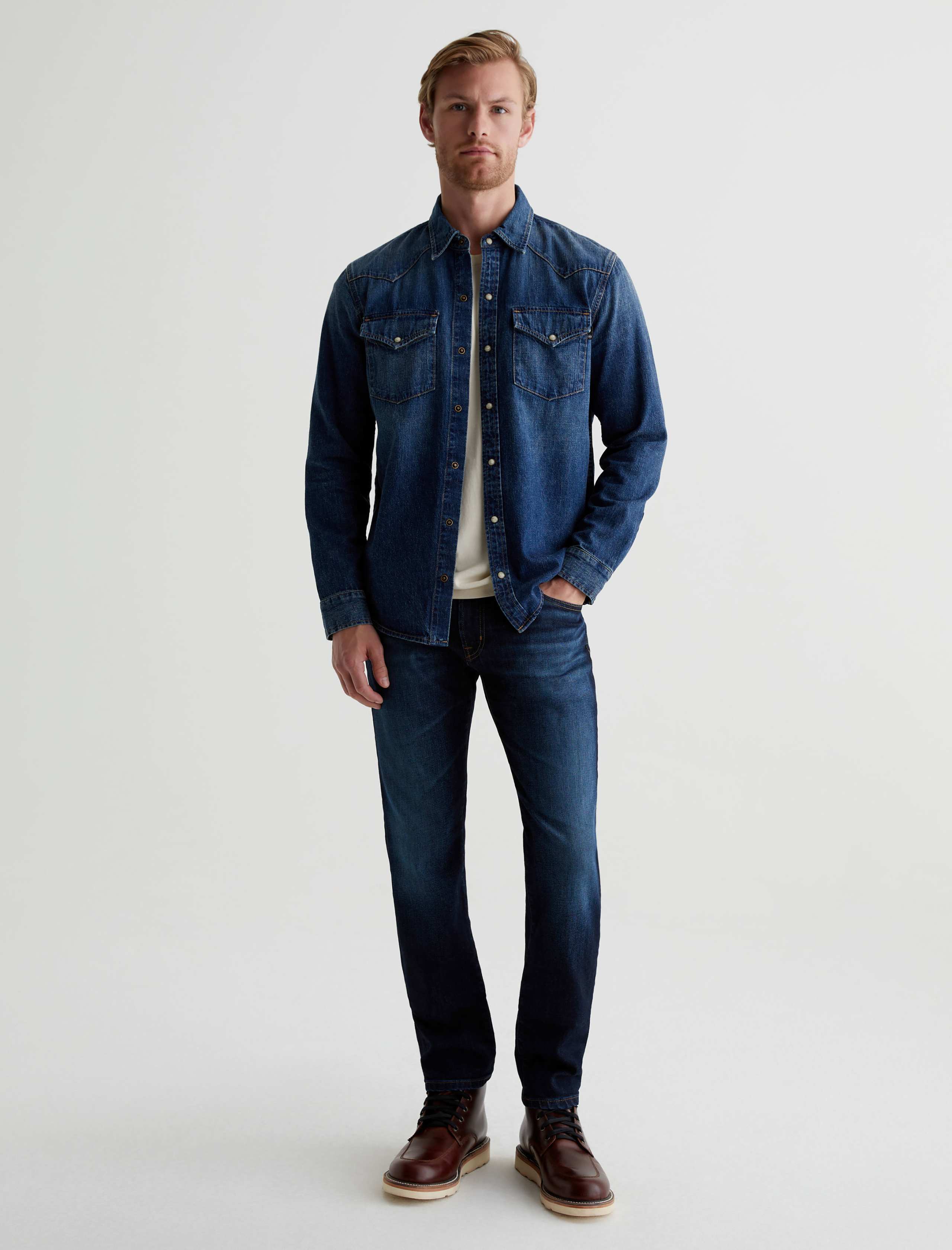 07SS NICOLAS ANDREAS TARALIS プリーツデニム 29 Nicolas Andreas Taralis メンズ | SSENSE 日本