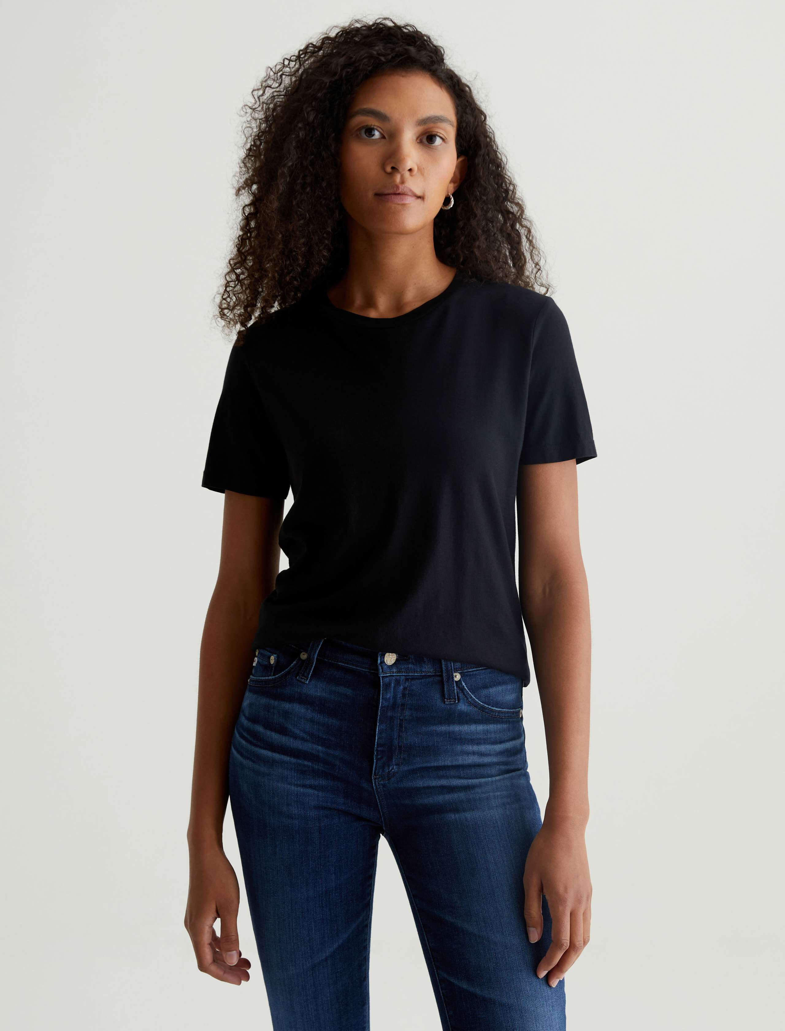 AG JEANS 売れ筋商品|||エージージーンズ Tシャツ トップス レディース Tops Black Women's Tees and Tanks at AG Jeans Official Store