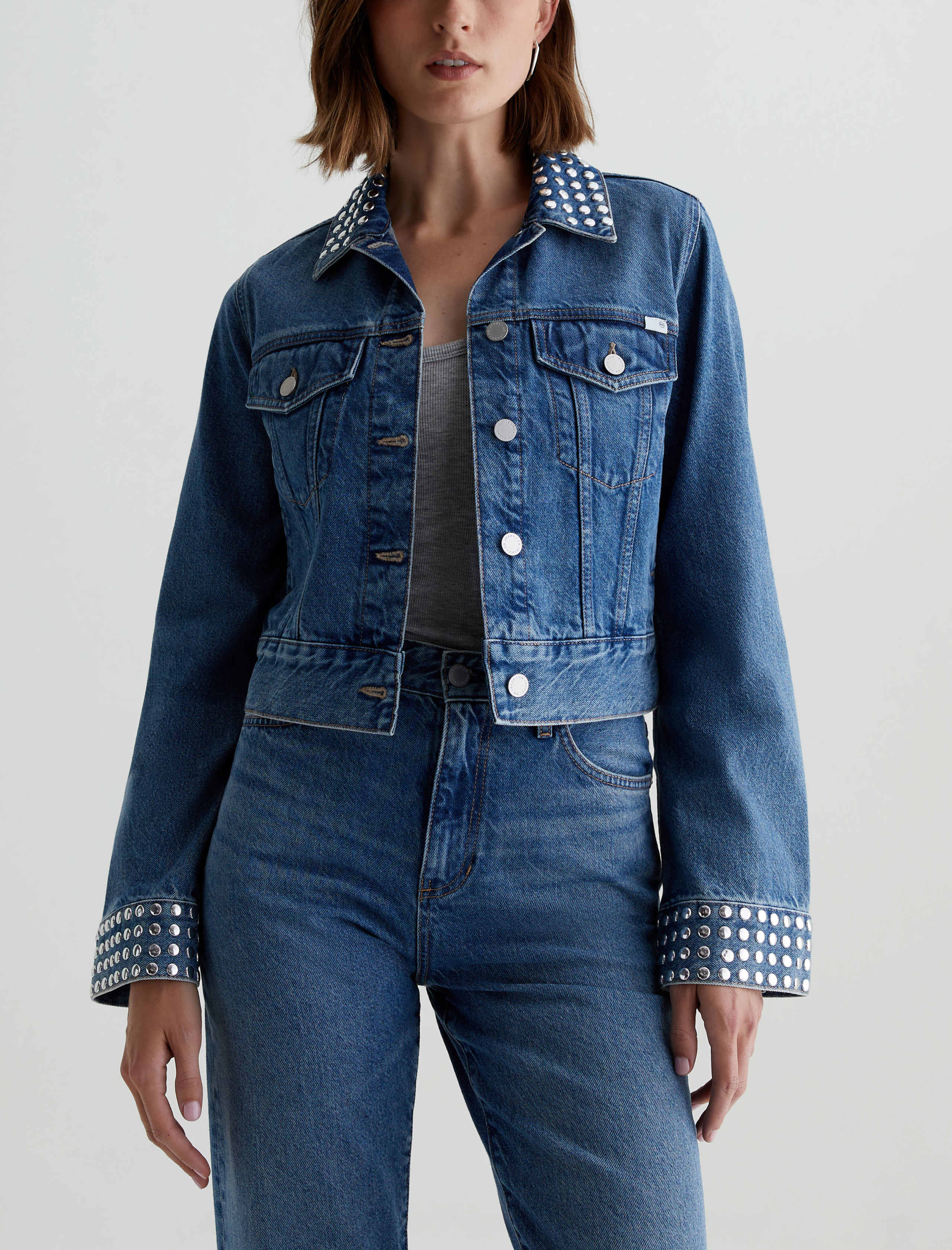 ジャケット AVANDRESS Jaya Crop Jacket CHARCOAL Outerwear – Jaga DTLA