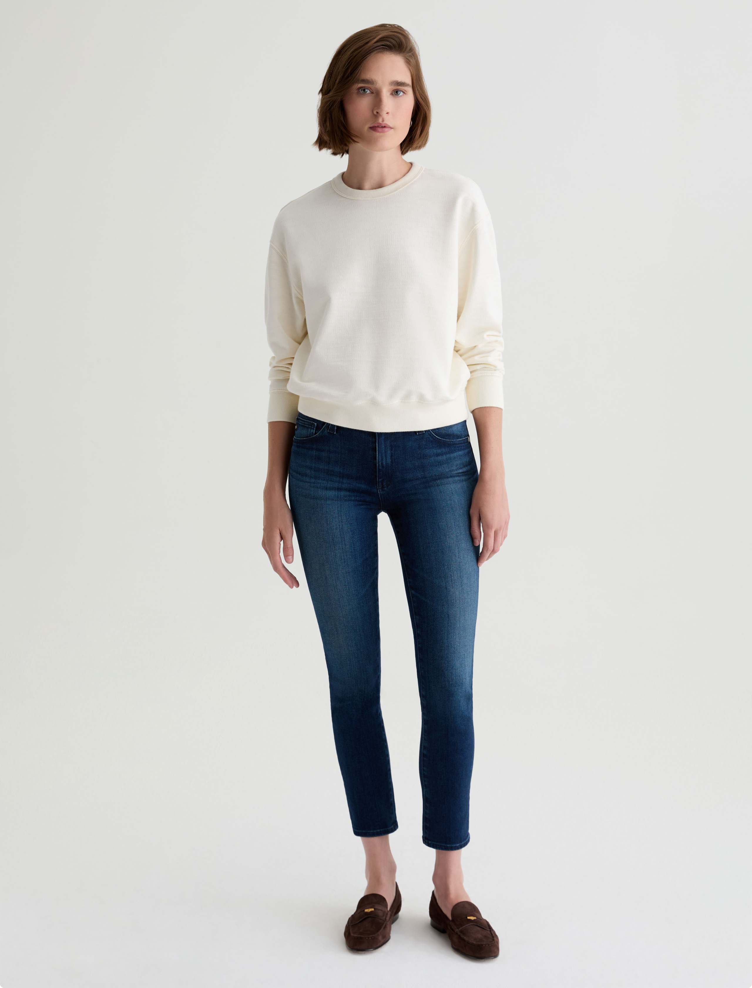 【AG】Prima Ankle シガレットアンクル グリーン シンプル Women Prima Ankle Catalogue at AG Jeans Official Store